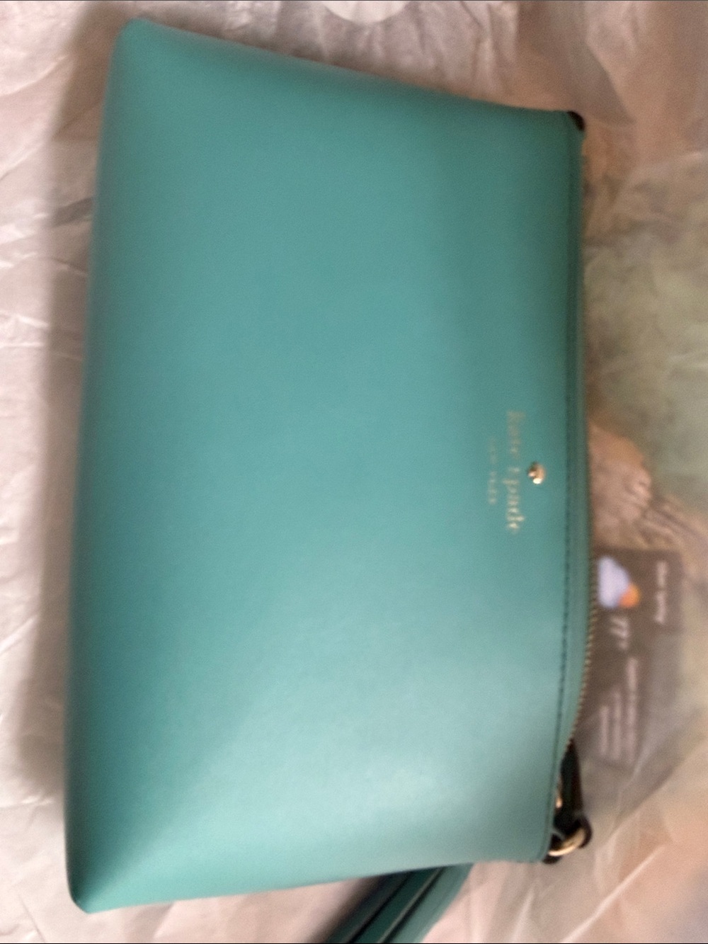 πππkate spade turquoise crossbody with tassel Plus free bracelet Kate spade β οΈ - Picture 8 of 15